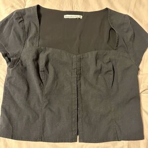 Abercrombie short black top